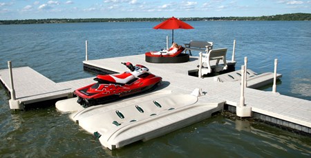 WaveDock With Jet Ski